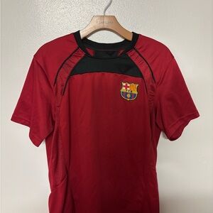 Red Barcelona Soccer shirt